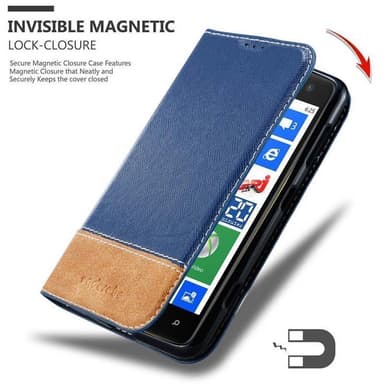 Nokia Lumia 625 Deksel Case Cover (blå)