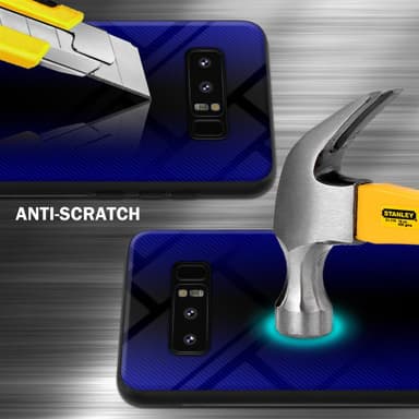 Samsung Galaxy NOTE 8 Deksel Case Cover (lilla)