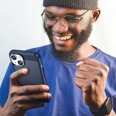 Deksel iPhone 14 ultra slim (blå)