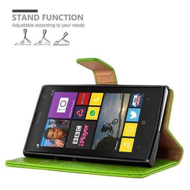 Nokia Lumia 1020 lommebokdeksel etui (grønn)