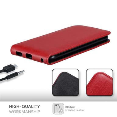 Sony Xperia XA ULTRA deksel flip cover (rød)
