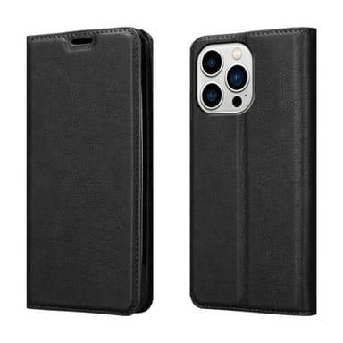 iPhone 14 PRO lommebokdeksel case (svart)