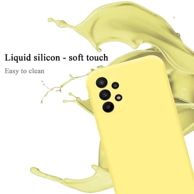 Samsung Galaxy A23 4G / 5G silikondeksel case (gul)