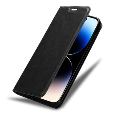 iPhone 14 PRO lommebokdeksel case (svart)