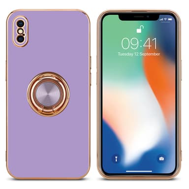 iPhone XS MAX silikondeksel case (lilla)