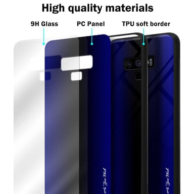 Samsung Galaxy NOTE 9 Deksel Case Cover (lilla)