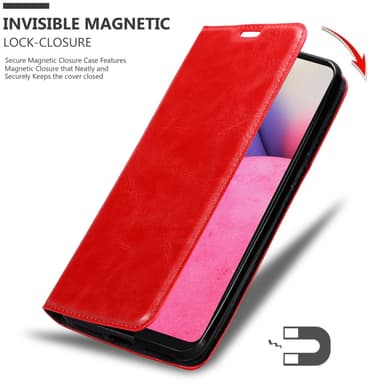 Samsung Galaxy A33 5G lommebokdeksel case (rød)