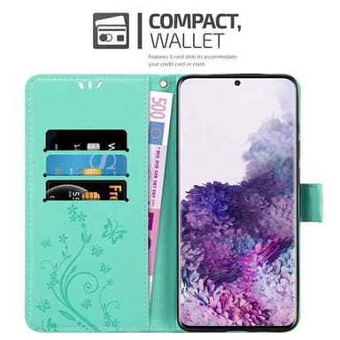 Samsung Galaxy S20 PLUS lommebokdeksel Blomster
