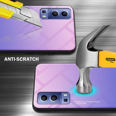 Deksel Vivo Y52 5G / Y72 5G Case Cover (svart)