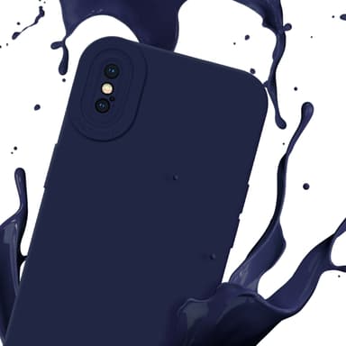 iPhone XS MAX Deksel case (blå)
