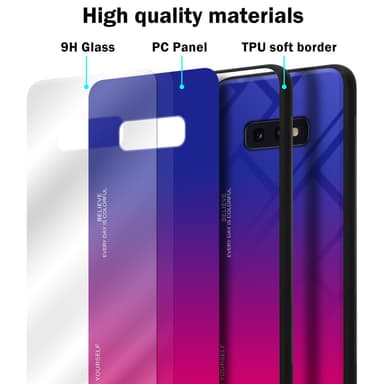 Deksel Samsung Galaxy S10e Case Cover (svart)