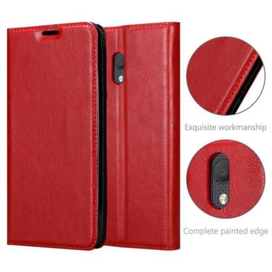 Alcatel 1C 2019 lommebokdeksel case (rød)
