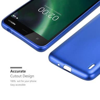 Deksel Nokia 2 2017 Case Cover (blå)