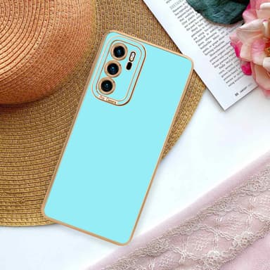 Huawei P40 silikondeksel cover (turkis)
