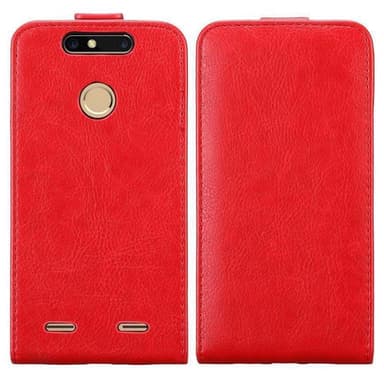 ZTE Blade V8 MINI deksel flip cover (rød)