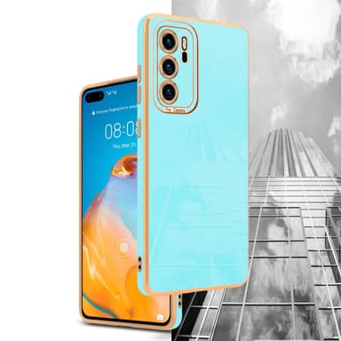 Huawei P40 silikondeksel cover (turkis)