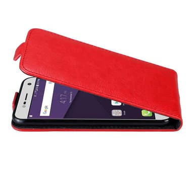 ZTE Blade V8 MINI deksel flip cover (rød)