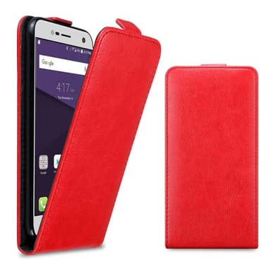 ZTE Blade V8 MINI deksel flip cover (rød)