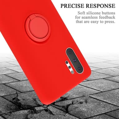 Deksel Samsung Galaxy NOTE 10 PLUS Ring Case (rød)