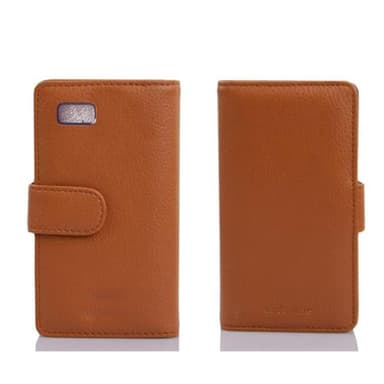 HTC Desire 600 lommebokdeksel etui (brun)