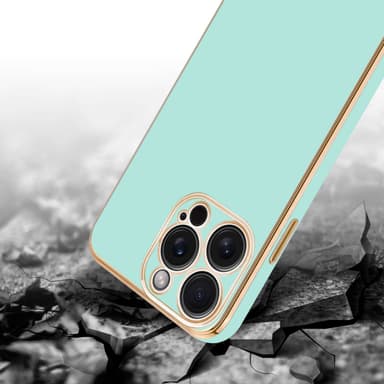 iPhone 15 PRO MAX silikondeksel case (Grønn)