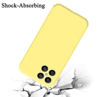 Honor X8 silikondeksel case (gul)