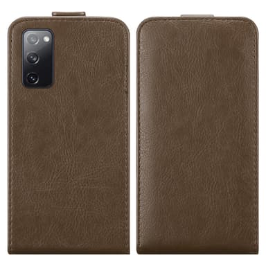 Samsung Galaxy S20 FE deksel flip cover (brun)