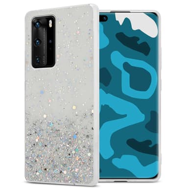 Huawei P40 PRO / P40 PRO+ Silikondeksel Glitter