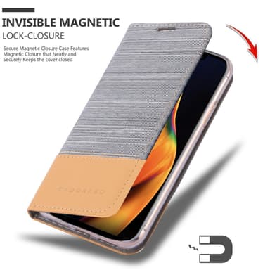 iPhone 13 lommebokdeksel etui (grå)
