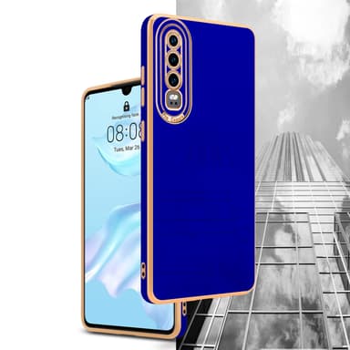 Huawei P30 silikondeksel cover (blå)