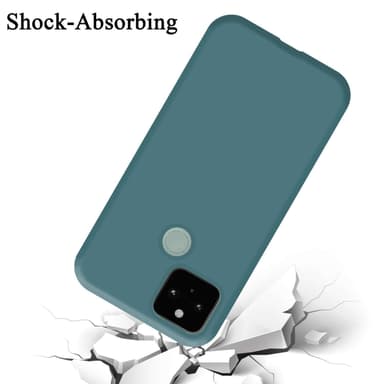 Google PIXEL 5 silikondeksel case (Grønn)
