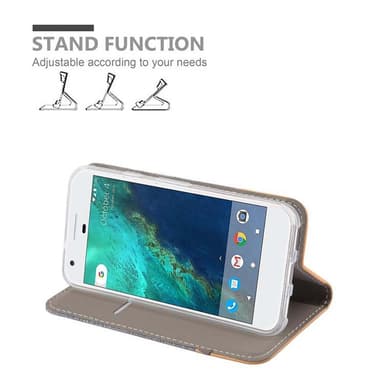 Google PIXEL lommebokdeksel etui (grå)
