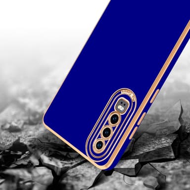 Huawei P30 silikondeksel cover (blå)