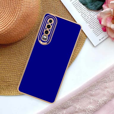 Huawei P30 silikondeksel cover (blå)
