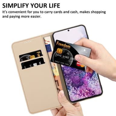 Samsung Galaxy S20 lommebokdeksel etui (lilla)