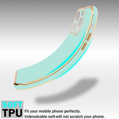 iPhone 15 PRO MAX silikondeksel case (Grønn)