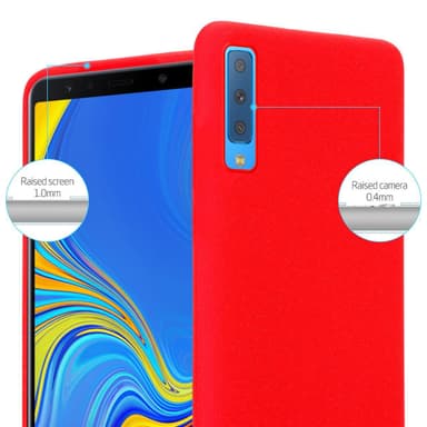 Deksel Samsung Galaxy A7 2018 case (rød)