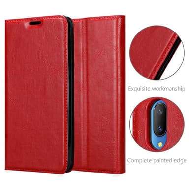 Vivo V11 / V11 PRO lommebokdeksel case (rød)