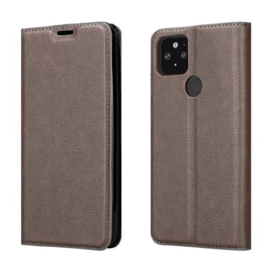 Google PIXEL 5 lommebokdeksel case (brun)
