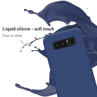 Samsung Galaxy NOTE 8 silikondeksel case (blå)