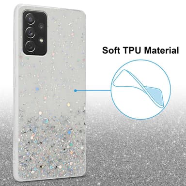 Samsung Galaxy A72 4G / 5G Silikondeksel Glitter