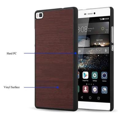 Huawei P8 Hardt Deksel Case (brun)