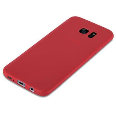 Deksel Samsung Galaxy S7 EDGE Silikon cover (rød)
