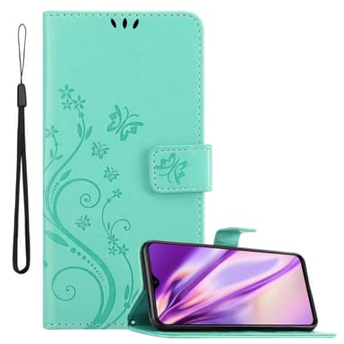 Realme 5 / 5i / 6i / C3 lommebokdeksel Blomster