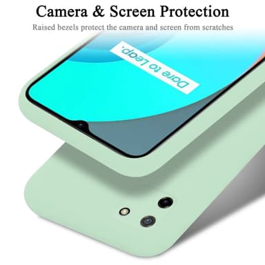 Realme C11 2020 silikondeksel case (grønn)