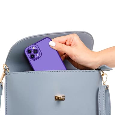 iPhone 11 PRO MAX silikondeksel cover (lilla)