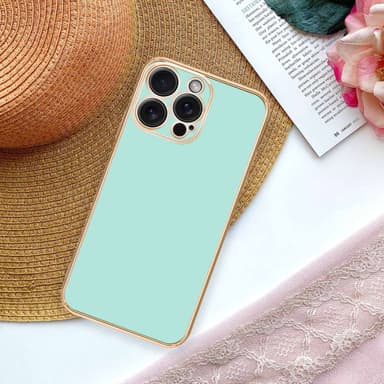 iPhone 15 PRO MAX silikondeksel case (Grønn)