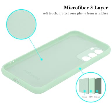 Motorola MOTO G200 5G silikondeksel case (grønn)