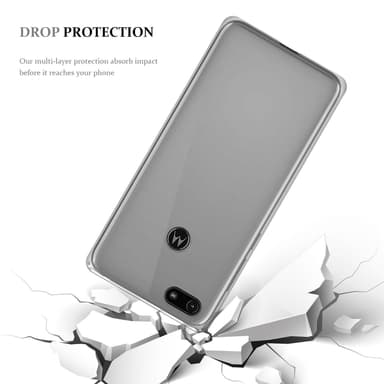 Motorola MOTO E6 PLAY deksel ultra slim (gjennomsiktig)