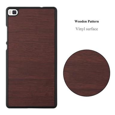 Huawei P8 Hardt Deksel Case (brun)